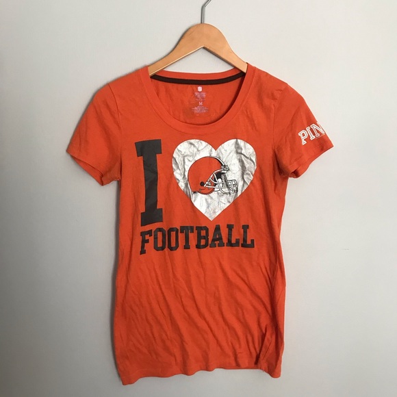 Pink Brand Cleveland Browns Tshirt 